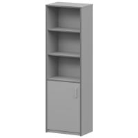 Шкаф узкий Арго А-321 Серый